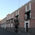 Im Zentrum von Puebla gab es wieder zahlreiche Gebäude mit einer Fassade aus Kacheln.